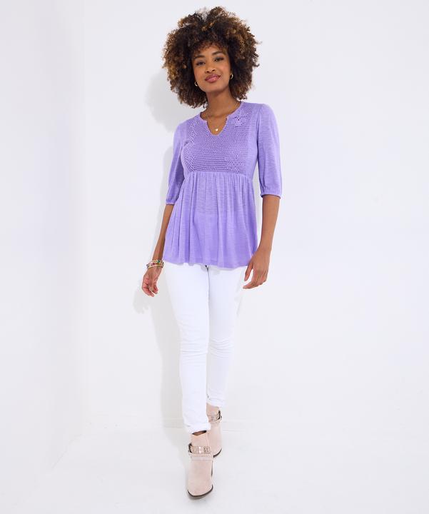 Immagine prodotto Joe Browns Lace Panel Jersey Top (46)