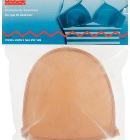 Produktbild Prym BH-Schalen für Bademoden, haut Grösse B, Karte 2 Stk.