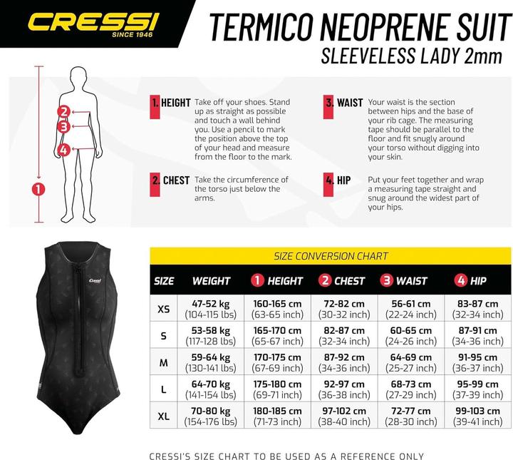 Produktbild Cressi Termico (2 mm, S)