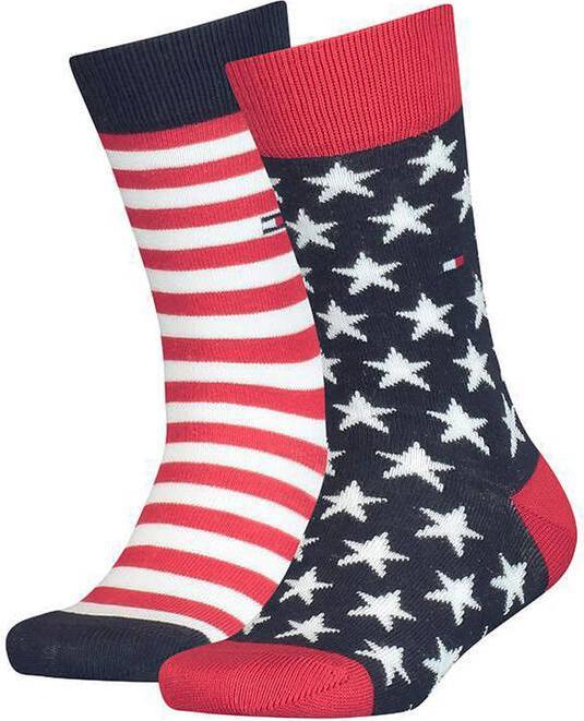 Tommy Hilfiger Th Kids Sock 2p Stars And Stripes