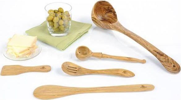 Actual product image Bérard Raclette spatula olive wood 13 cm