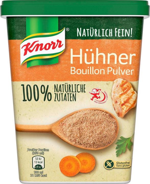 Produktbild Knorr 100% Natürlich Hühner Bouillon