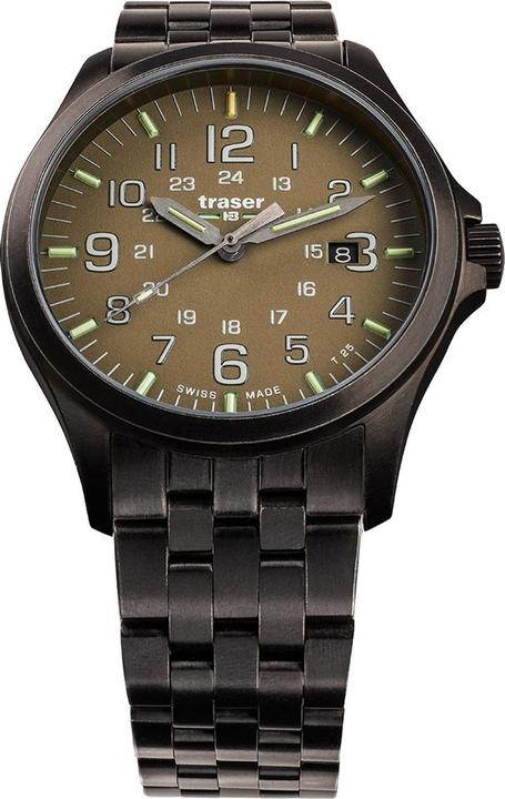 Actual product image Traser P67 Officer Pro GunMetal (Analogue wristwatch, 42 mm)