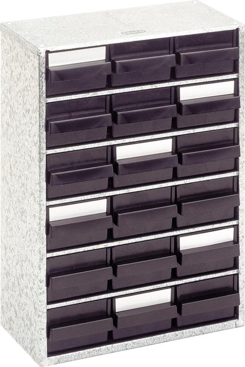 Actual product image Raaco Small parts magazine W.306xD.150xH.417mm w.18 drawers.918-02 (30.60 cm, 41.70 cm)