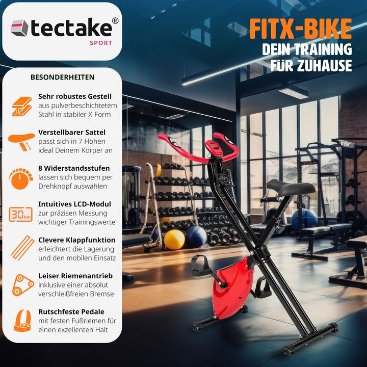 Actual product image tectake FitX-Bike