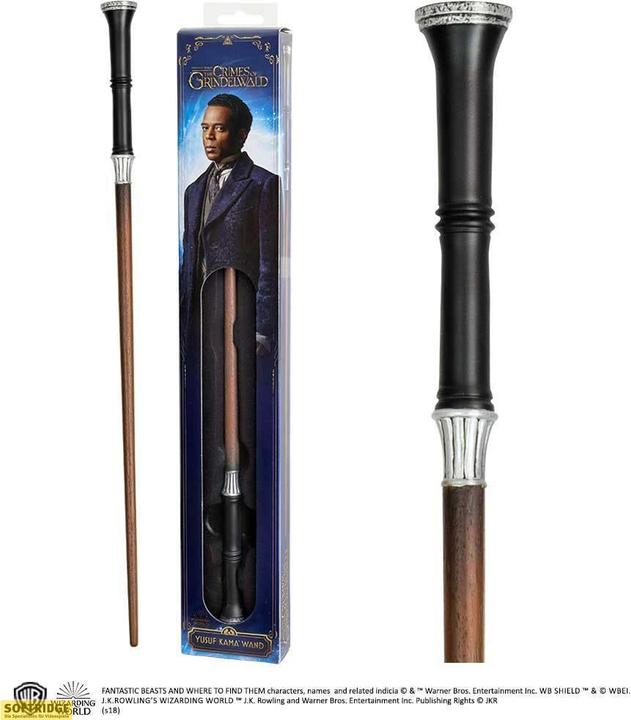Actual product image Noble Collection Fantastic Beasts Wand Replica Yusuf Kama 38 cm