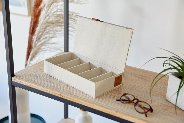 Actual product image Love it Store it Premium glasses box