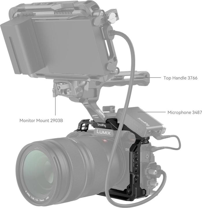 Actual product image SmallRig Cage for Panasonic Lumix S5 II (Cage)