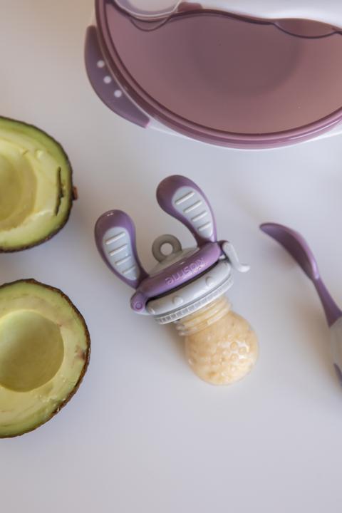 Produktbild Kidsme Foodfeeder - Plum str. M (KIDS160350PL)