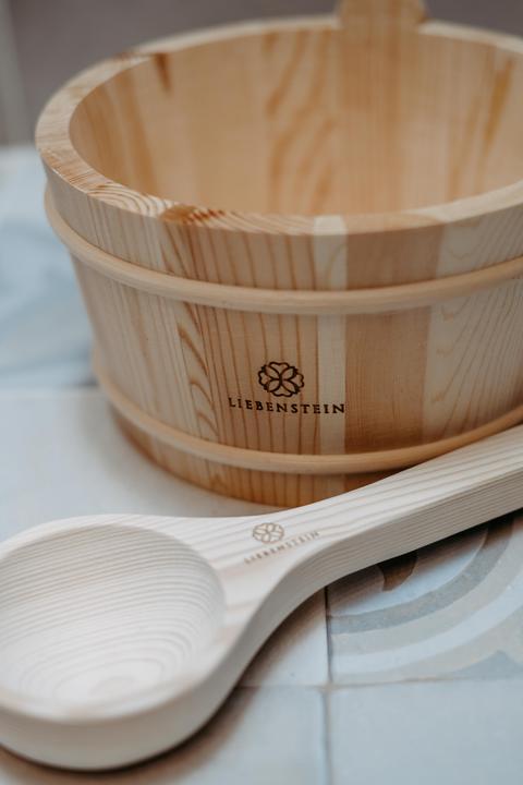 Image du produit Liebenstein Seau pour sauna avec louche, Set d'accessoires pour sauna