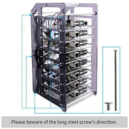 Produktbild GeeekPi Raspberry Pi Cluster Gehäuse (Gehäuse)
