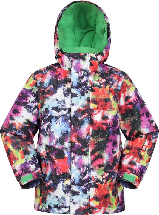 Actual product image Mountain Warehouse Childrens/Kids Mogal Abstract Ski Jacket (146, 152)