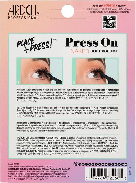 Produktbild Ardell Naked Press On Soft Volume (Künstliche Wimpern)