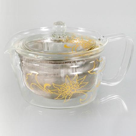 Image du produit Hario Tachikichi Cha-Cha Kyusu Zen Kyo-Karakusa - Théière (0.45 l)