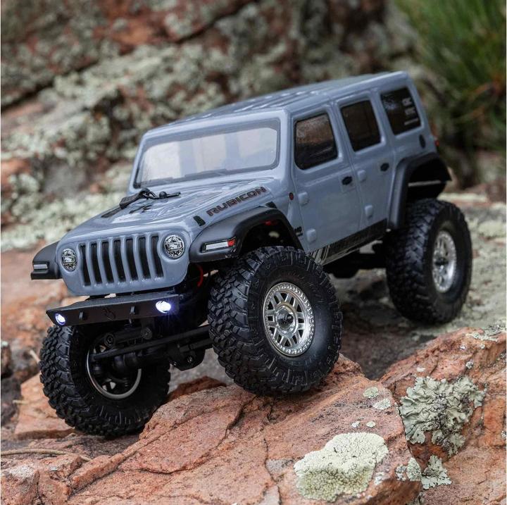 Immagine prodotto Axial Scale Crawler SCX24 Jeep JLU Wrangler Grigio, RTR (RTR pronto all'uso)