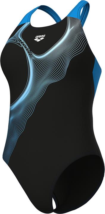 Produktbild Arena W Ripples Swimsuit V Back B (36)