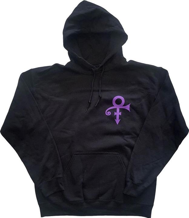 Immagine prodotto Prince Lotus Flower Felpa con Cappuccio Stampa posteriore Logo Adulto Unisex (L)