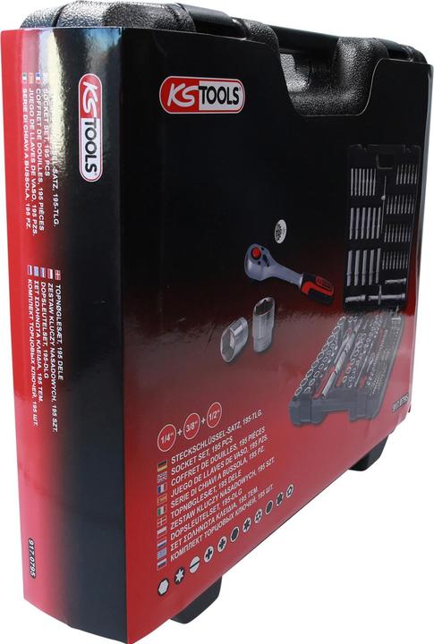 Actual product image KS Tools Socket wrench set (32 mm, 9 mm, 22 mm, 23 mm, 12 mm, 25 mm, 29 mm, 15 mm, 8 mm, 17 mm, 13 mm, 21 mm, 10 mm, 31 mm, 5 mm, 18 mm, 4 mm, 28 mm, 7 mm, 27 mm, 26 mm, 16 mm, 6 mm, 24 mm, 19 mm, 14 mm, 30 mm, 11 mm, 20 mm)