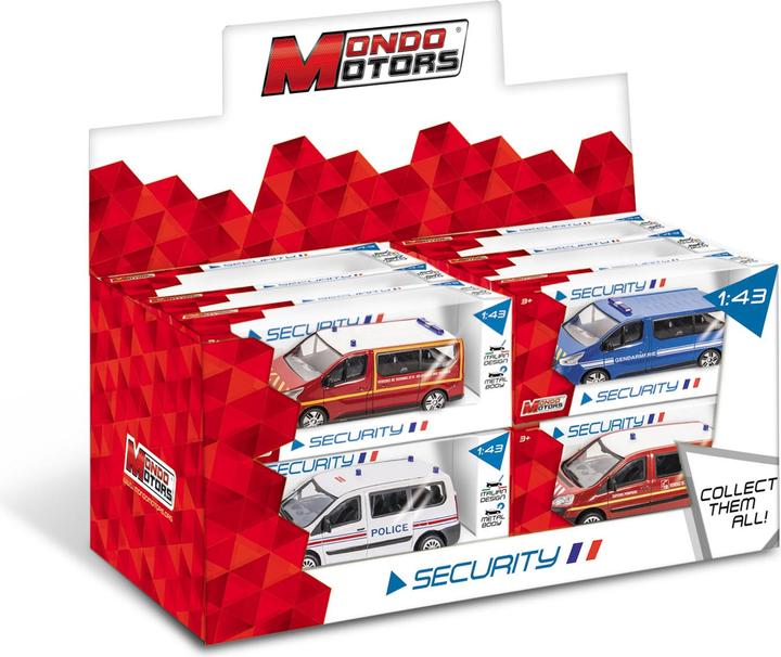 Actual product image Mondo Motors 1/43 SAFETY TRUCK