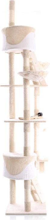 Produktbild Wiltec Katzenkratzbaum (260 cm, beige/weiss)