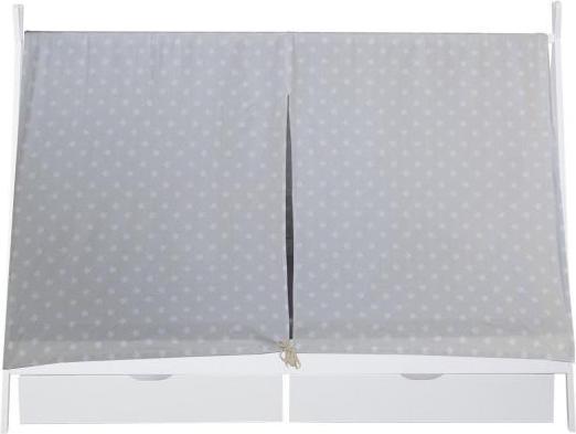 Actual product image Homestyle4u TIPI cot with bed drawers (90 x 200 cm)