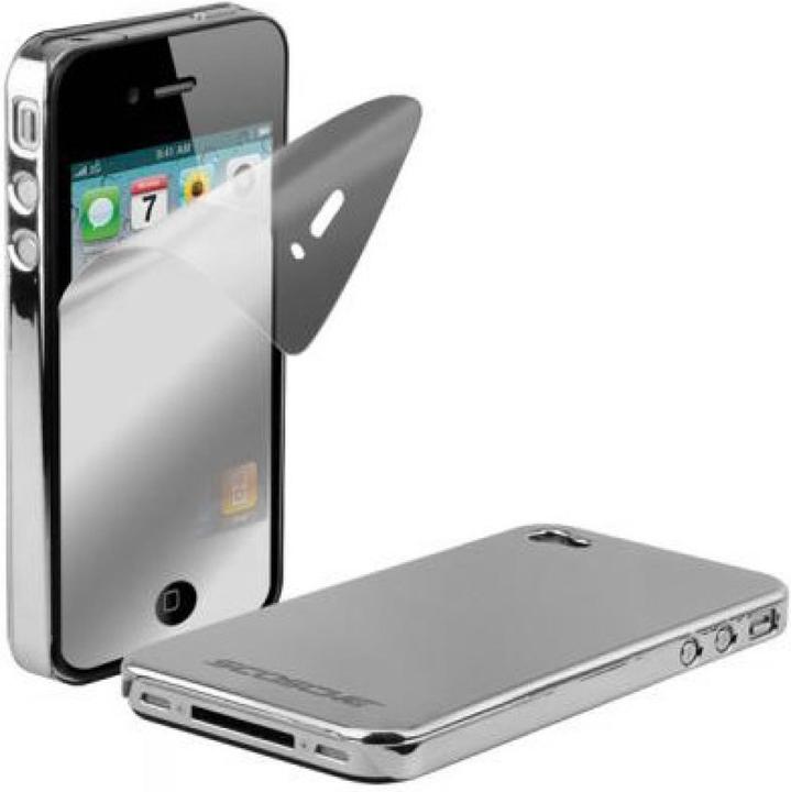 Image du produit Scosche metalliKASE Étui en polycarbonate pour iPhone 4 Chrome métallique (Apple iPhone 4)