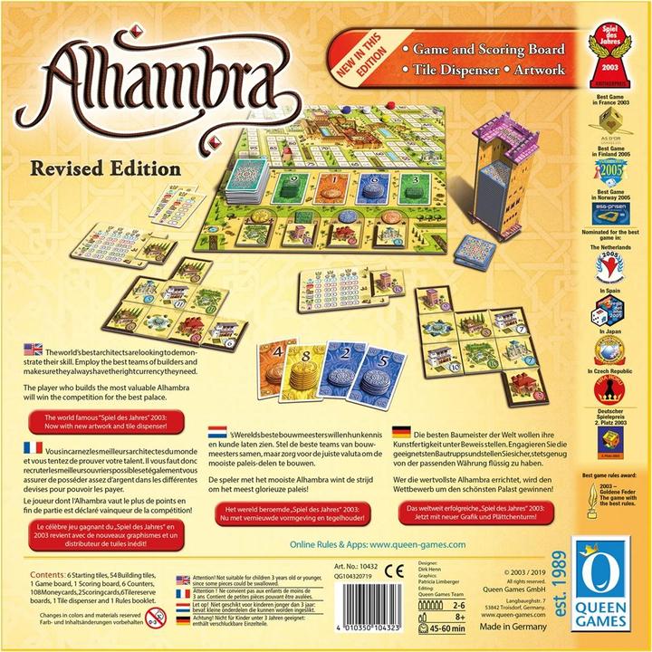 Produktbild Alhambra (Italienisch, Deutsch, Englisch, Französisch)