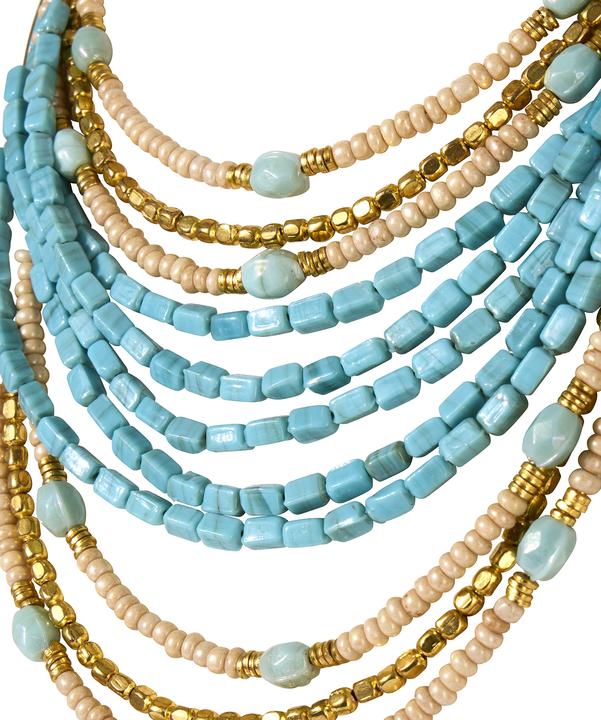 Produktbild Joe Browns Turquoise Beaded Layered Necklace (10% Eisen, 90% Glas)
