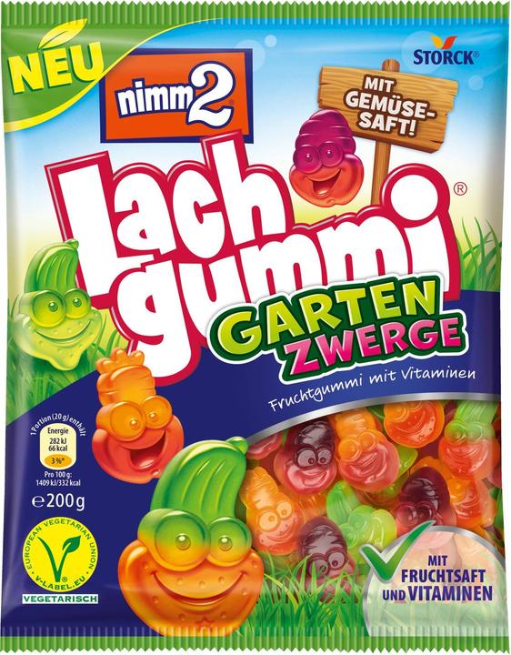 Produktbild nimm2 Lachgummi Gartenzwerge (1 Stk., 200 g)
