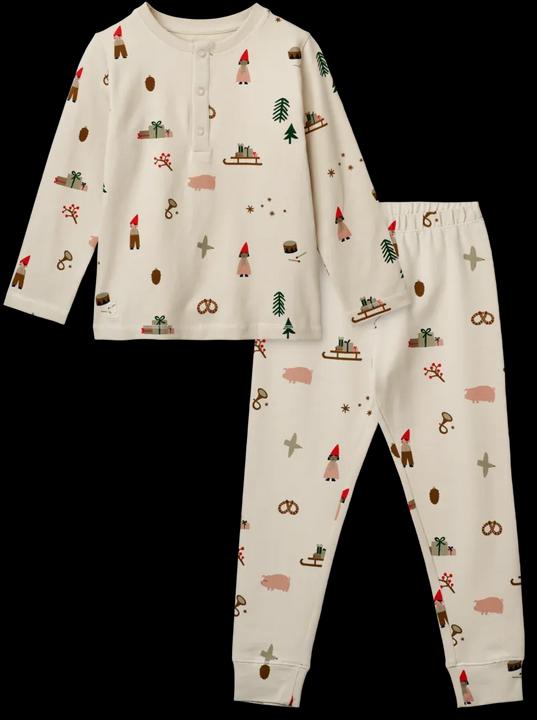 Produktbild Liewood Bio Pyjama Wilhelm Holiday Sandy (128)