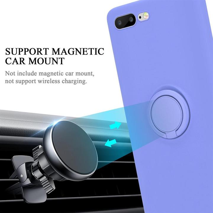 Productafbeelding Cadorabo TPU Vloeibare Ring Silicone Hoesje (Apple iPhone 7 Plus, Apple iPhone 7s Plus)