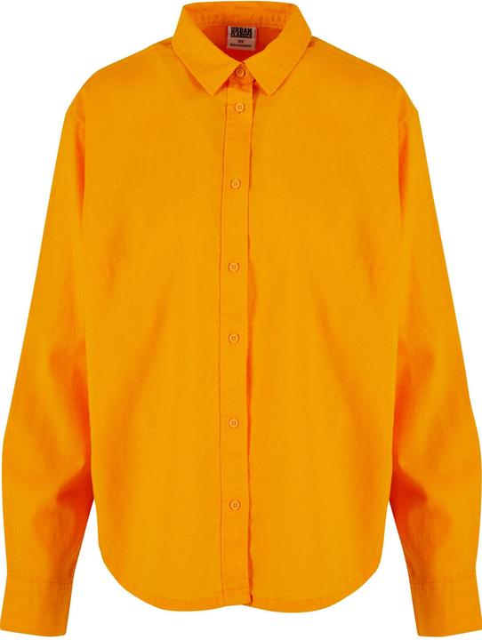 Produktbild Urban Classics Ladies Linen Mixed Oversized Shirt - 165597 (L)