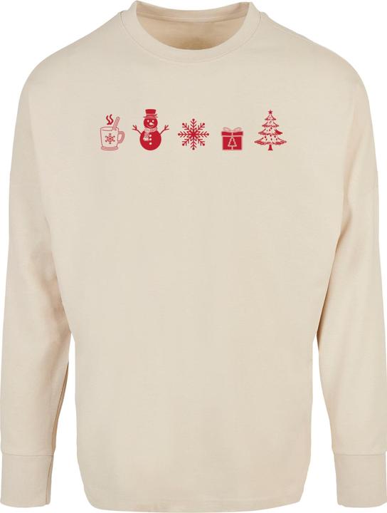 Merchcode Christmas Elements Longsleeve - 181763