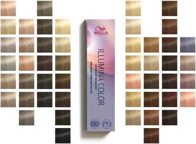 Produktbild Wella Illumina Color - 7/75 mittelblond braun mahagoni (7, 75 Blond Braun Mahagoni)