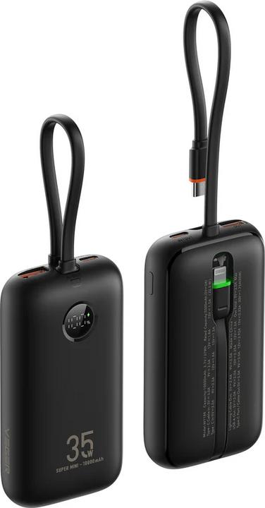 Productafbeelding Veger - W1188 Powerbank (10000 mAh, 35 W, 37 Wh)