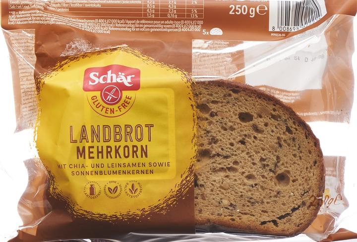 Immagine prodotto Schär Pane rustico multicereali senza glutine (250 g)