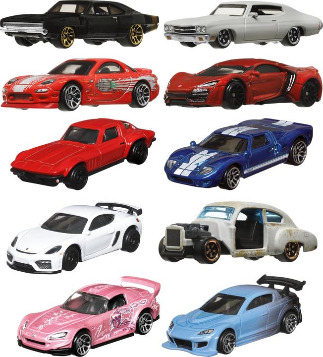 Hot Wheels Fast & Furious Themed Sortiment