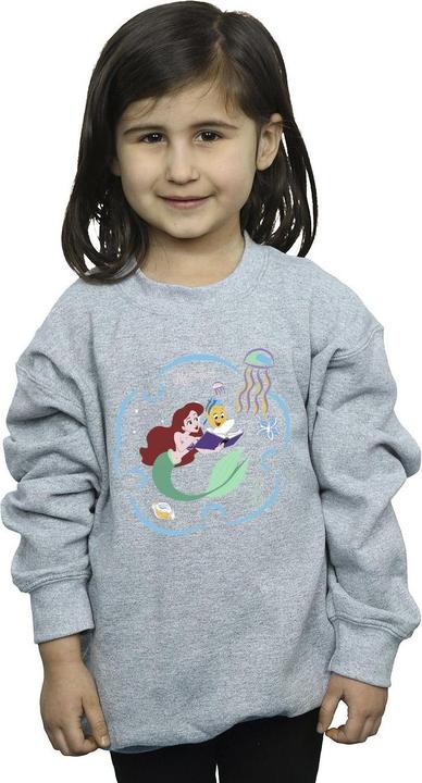 Immagine prodotto Disney The Little Mermaid Reading A Book Felpa Ragazze (140, 146)