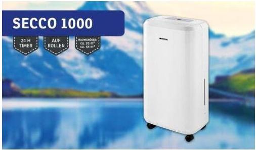 Immagine prodotto Sonnenkönig Secco 1000 (20 m², 10 l/24h)