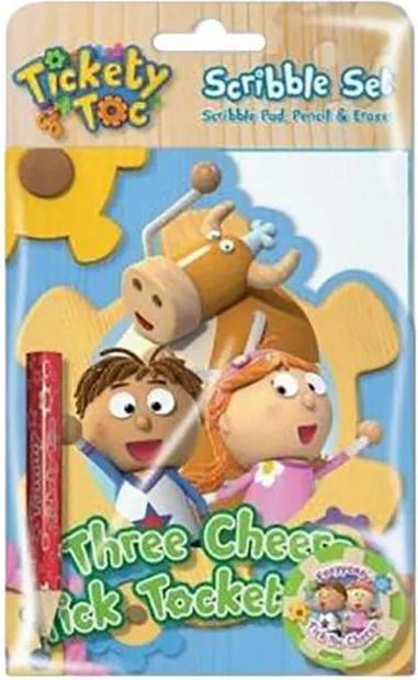 Produktbild Tickety Toc Zeichenblock Figuren Set