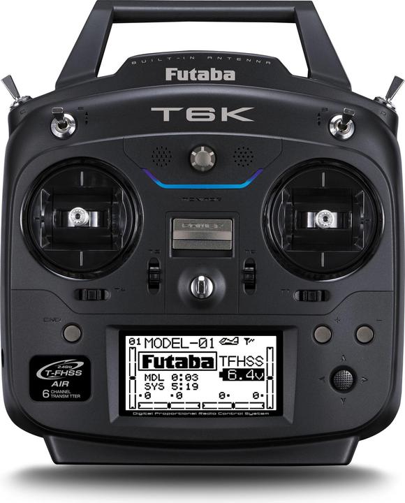 Produktbild Futaba T6K V3S 2.4GHz T-FHSS+R3008SB Mode 1 8-Kanal mit Telemetrie