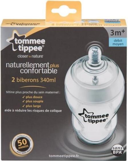Immagine prodotto Tommee Tippee Kūdikio buteliukas 2 vnt (340 ml) (340 ml)