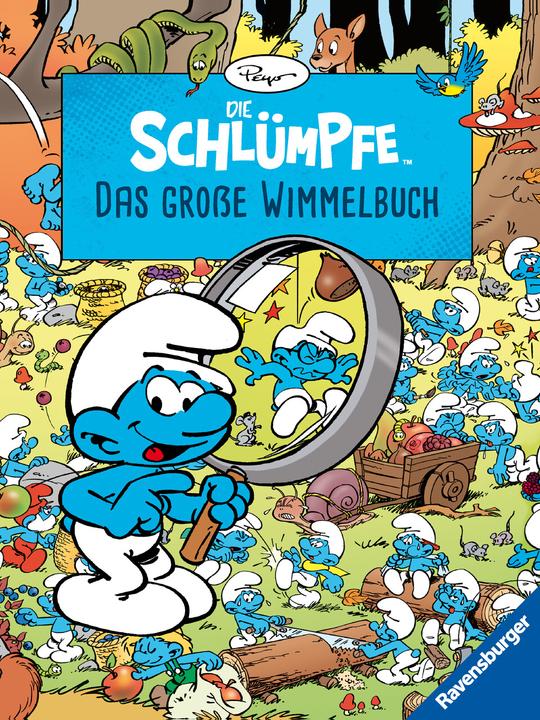 Produktbild Ravensburger Die Schlümpfe: Das grosse Wimmelbuch (Deutsch, IMPS, 2023)