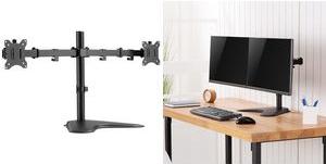 Produktbild LogiLink TIS 17"-32" 2TFT 3Gelenke schw. Max. 8KG, stand (Tisch, 32")