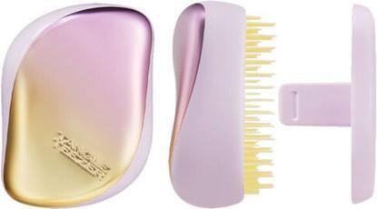 Actual product image Tangle Teezer Compact Styler Detangling Hairbrush Szczotka Do Włosów Sweet Lilac Yellow