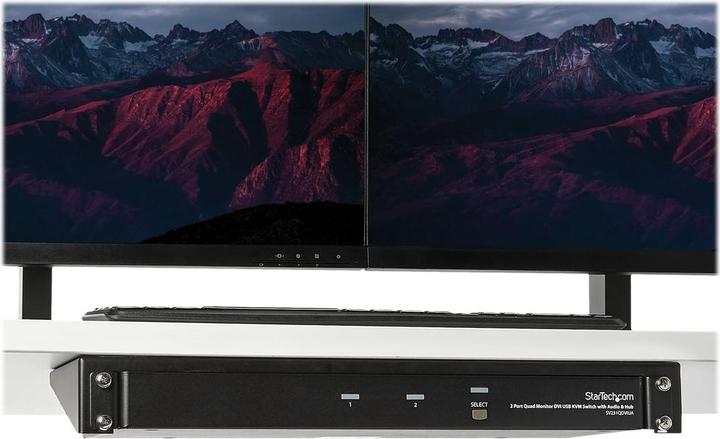 Actual product image StarTech 19 inch vertical wall mounting rack