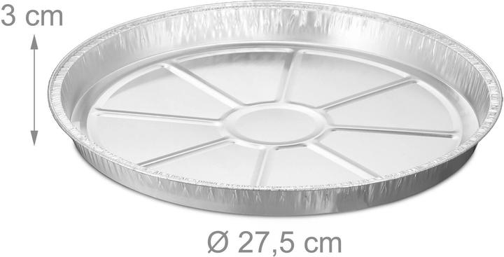Actual product image Relaxdays Aluminium trays