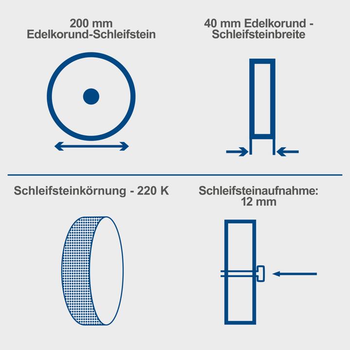 Produktbild Scheppach TIGER 2000S Nass-Schleifsystem 230V 50Hz 120W (Nassschleifer, 120 W)