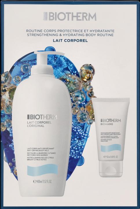 Produktbild Biotherm Lait Corporel L'Original Set Bodylotion 400ml + Handcreme 50ml (Körperpflegeset)