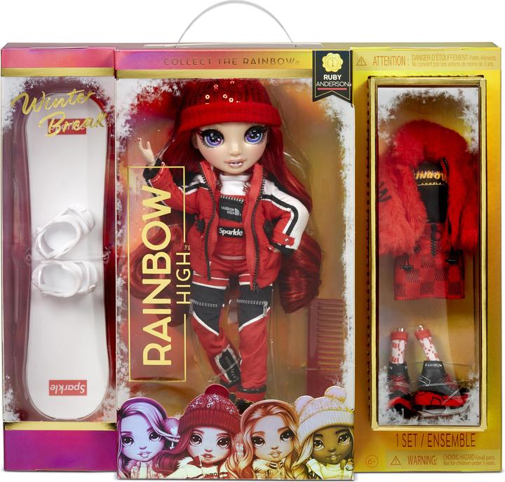 Immagine prodotto MGA Rainbow High Winter Break Fashion Ruby